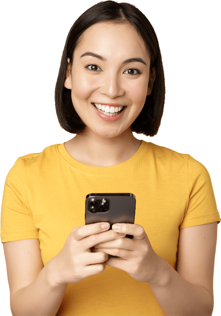 Technology smiling asian woman using mobile phone rf3e5pn 1.png